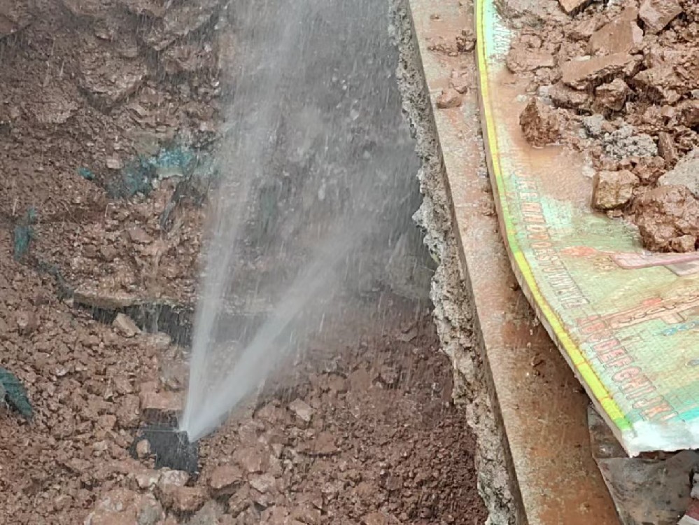 乌苏消防水管漏水检测定点开挖